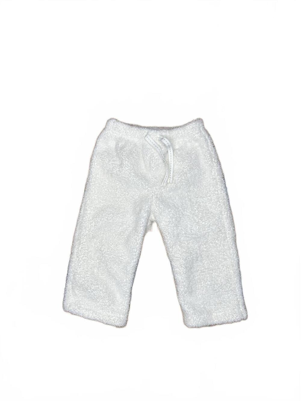 Old Navy Toddler 12-18 Months White Fleece Pull-On Pants